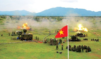 Drill at training ground